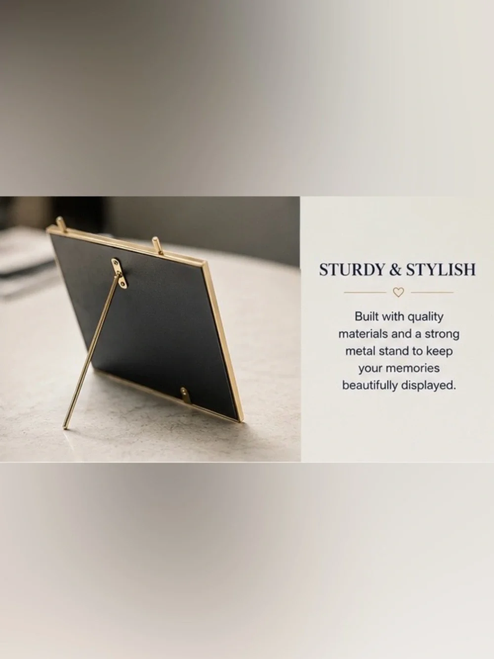 Modern contemporary picture frame 5” x 4”